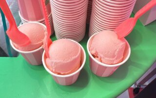 Single Scoop Italian Ice served in Custom-Branded Cups
